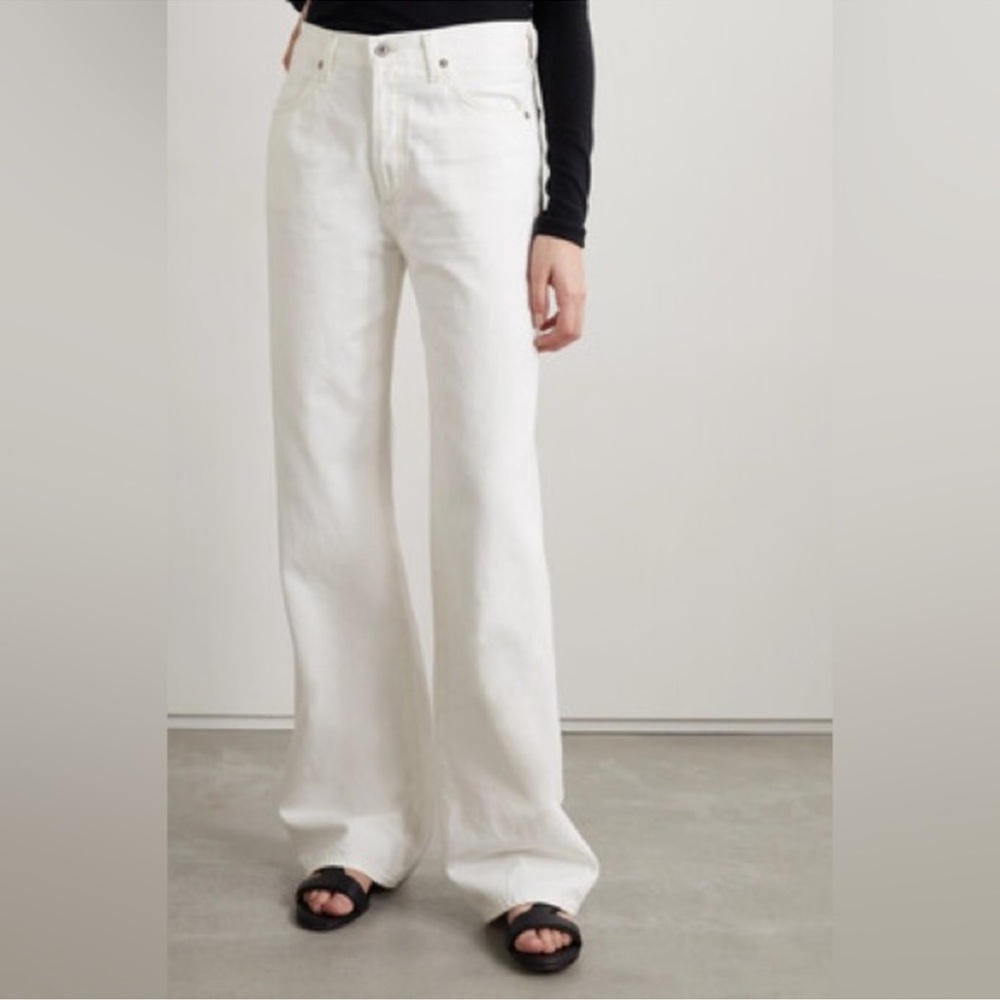 Citizens of Humanity Annina High Rise Wide Leg 33”
In Seashell